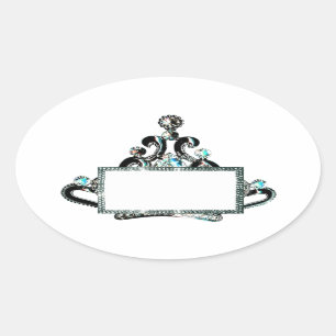 Royal Tiara Labels to Personalise!
