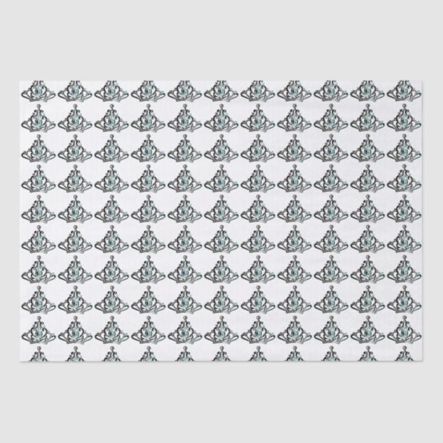 "Royal Tiaras" Tissue Paper (Front)