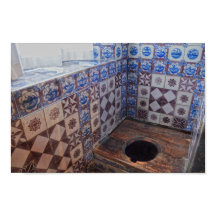 Royal Toilet, Rosenborg Castle, Copenhagen Denmark