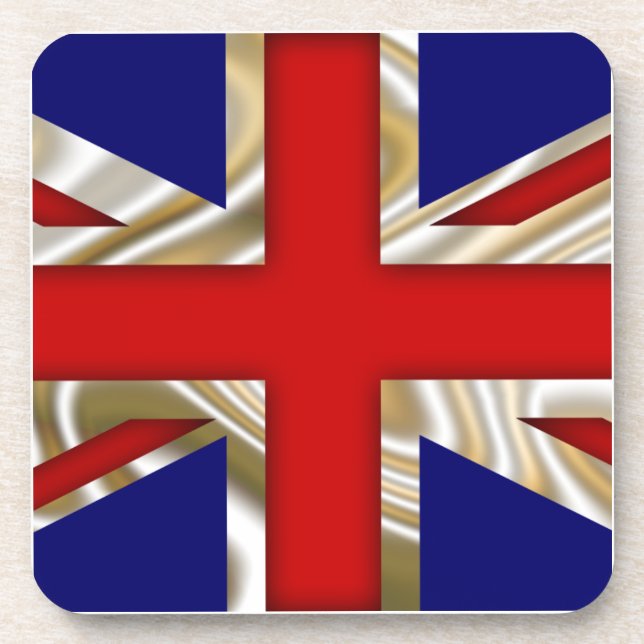Royal Union Flag - Great Britain Coaster (Front)