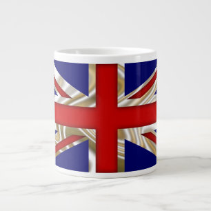 Royal Union Flag - Great Britain Large Coffee Mug