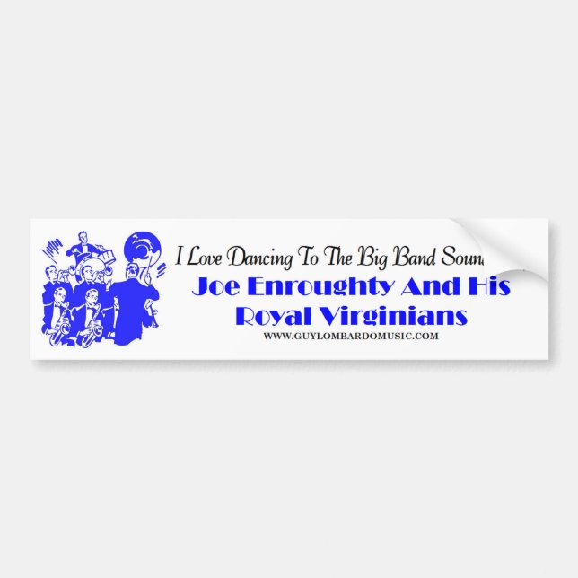 Royal Virginians Bumper Sticker (Front)