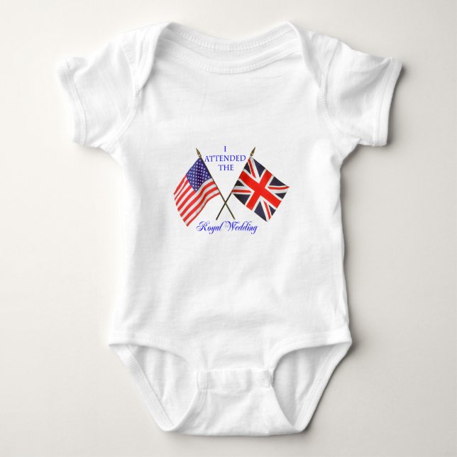 Royal Wedding Baby Bodysuit (Front)