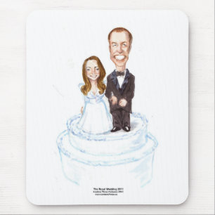 Royal Wedding Catherine &William Gifts Tees Etc. Mouse Mat