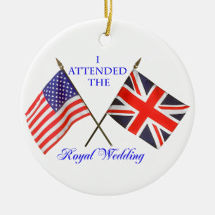Royal Wedding Ceramic Tree Decoration