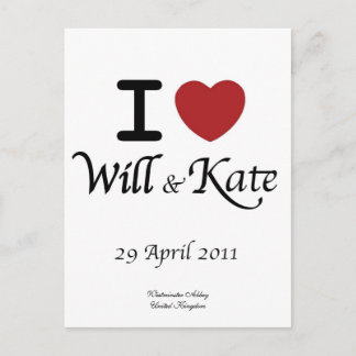 Royal Wedding Collector's Postcard