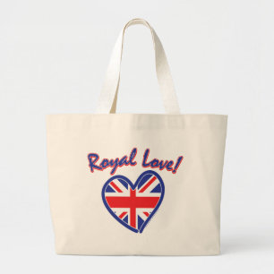 Royal Wedding Gifts/Kate & William Large Tote Bag