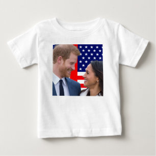 Royal Wedding Harry and Meghan Baby T-Shirt