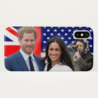 Royal Wedding Harry and Meghan Secret Admirer iPhone X Case