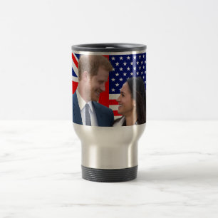 Royal Wedding Harry and Meghan Travel Mug
