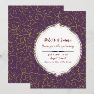Royal Wedding Invitation