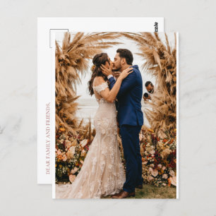 Royal Wedding Invitation Postcard