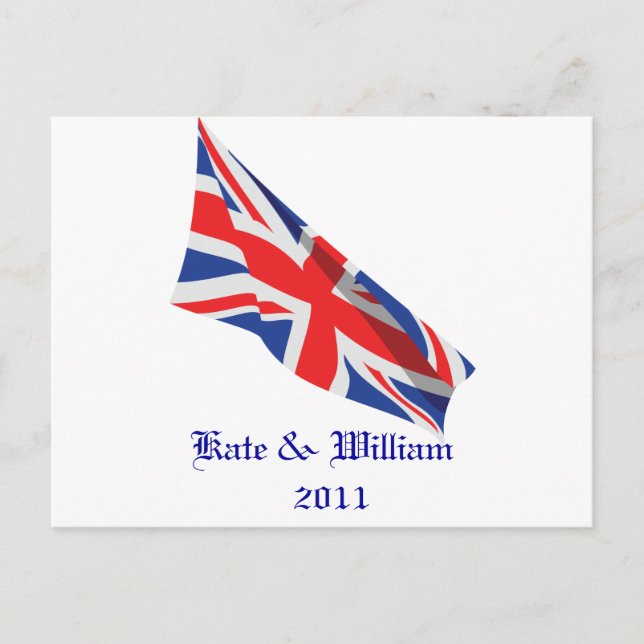 Royal Wedding /Kate and William Postcard (Front)