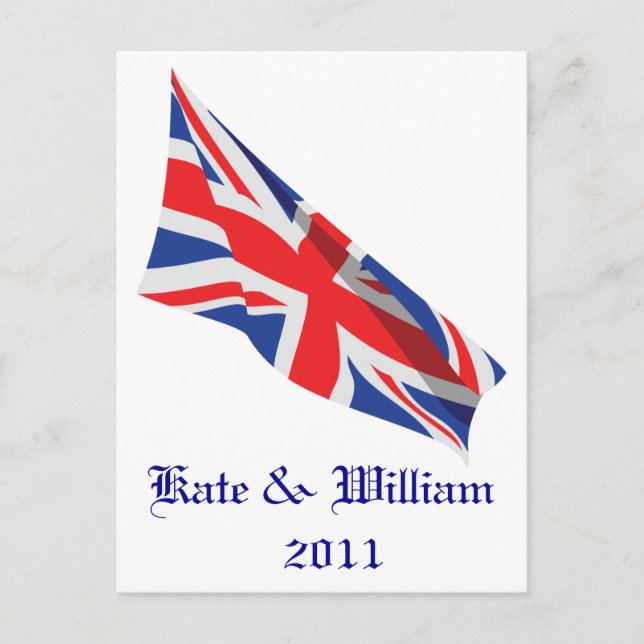 Royal Wedding /Kate and William Postcard (Front)