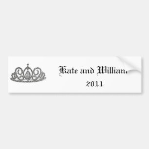 Royal Wedding/Kate & William Bumper Sticker