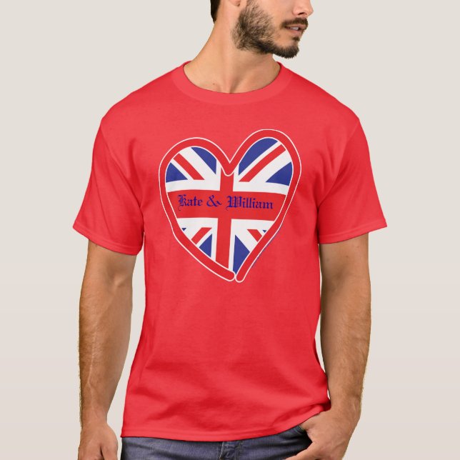 Royal Wedding/Kate & William T-Shirt (Front)