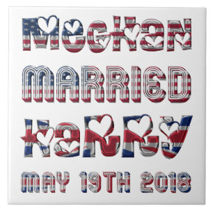 Royal Wedding Meghan Markle Prince Harry Tile