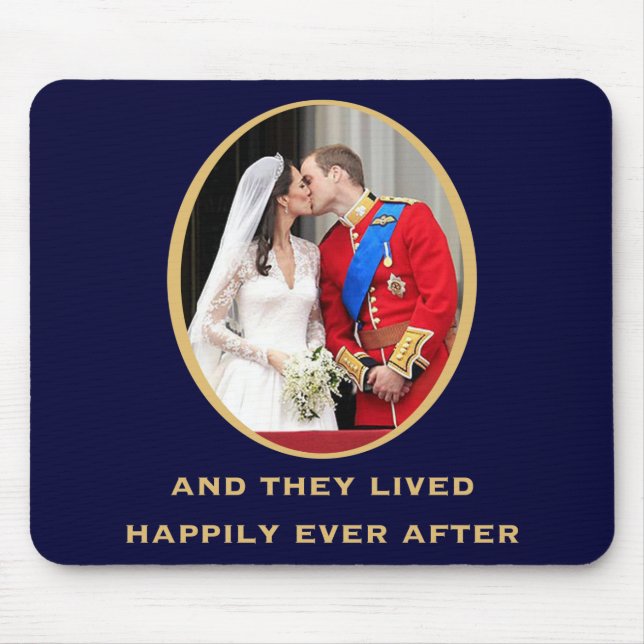 Royal Wedding Mouse Mat (Front)