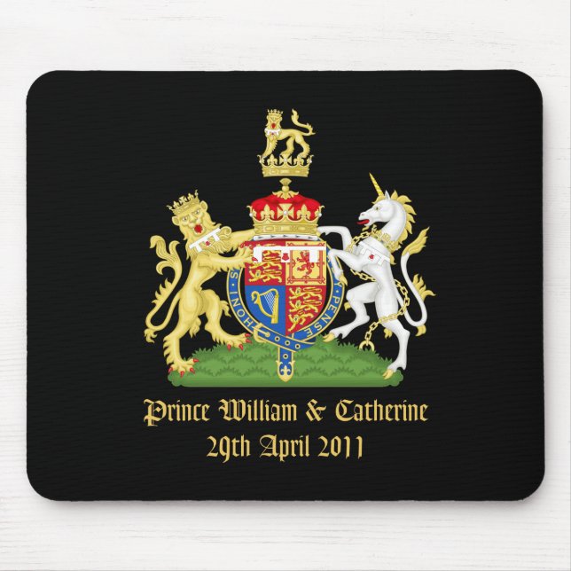 Royal Wedding Mouse Mat (Front)