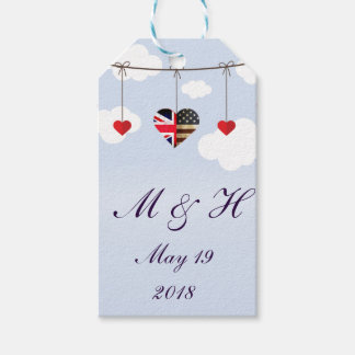 Royal Wedding Party Gift supplies Tags