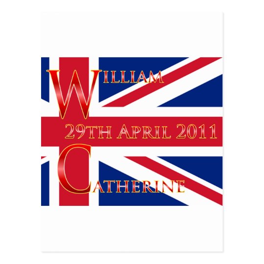 Royal Wedding Postcard