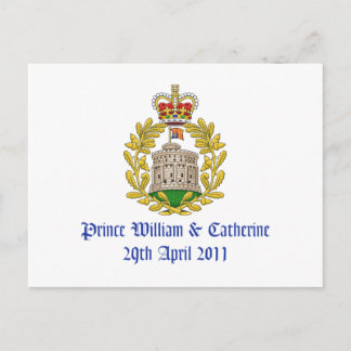Royal Wedding Postcard