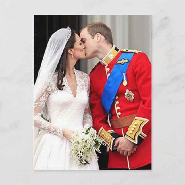 Royal Wedding Postcard (Front)