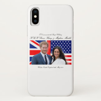 Royal Wedding Prince Harry and Meghan Markle iPhone X Case