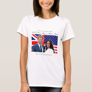 Royal Wedding Prince Harry and Meghan Markle T-Shirt