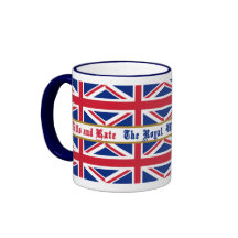 Royal Wedding Souvenir Union Jack Mug
