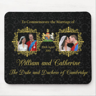 Royal Wedding The Duke and Duchess of Cambridge Mouse Mat