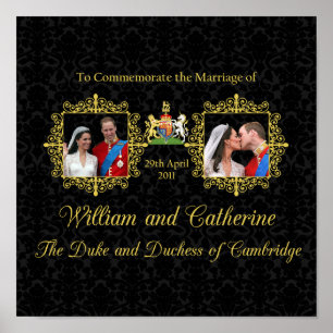 Royal Wedding - William and Kate Poster