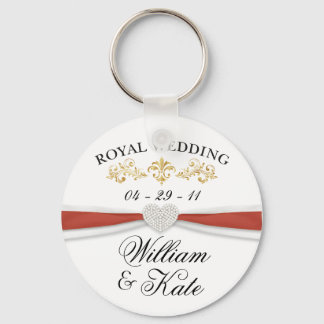 Royal Wedding - William & Kate Elegant Keepsakes Key Ring