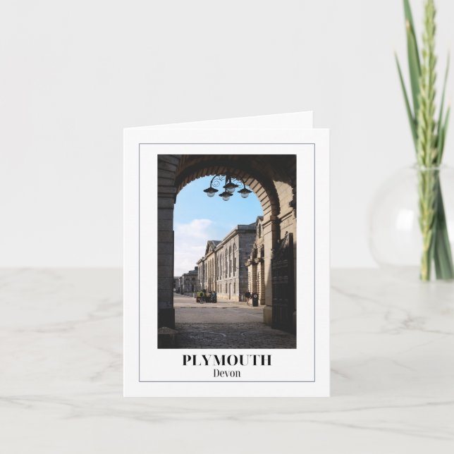 Royal William Yard, Plymouth, Devon Card (Front)