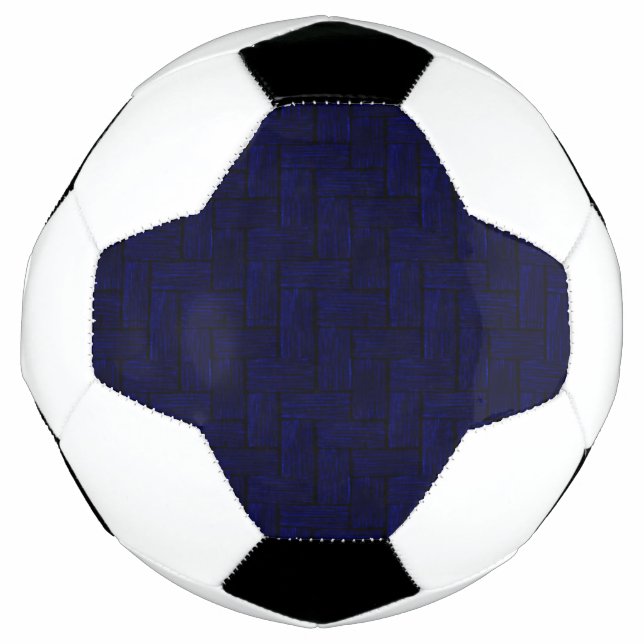 Royal Woodgrain Soccer Ball with No Stand (Front)