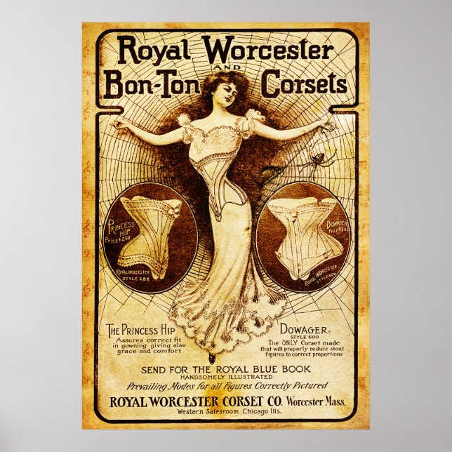 Royal Worcester corsets Poster (Front)