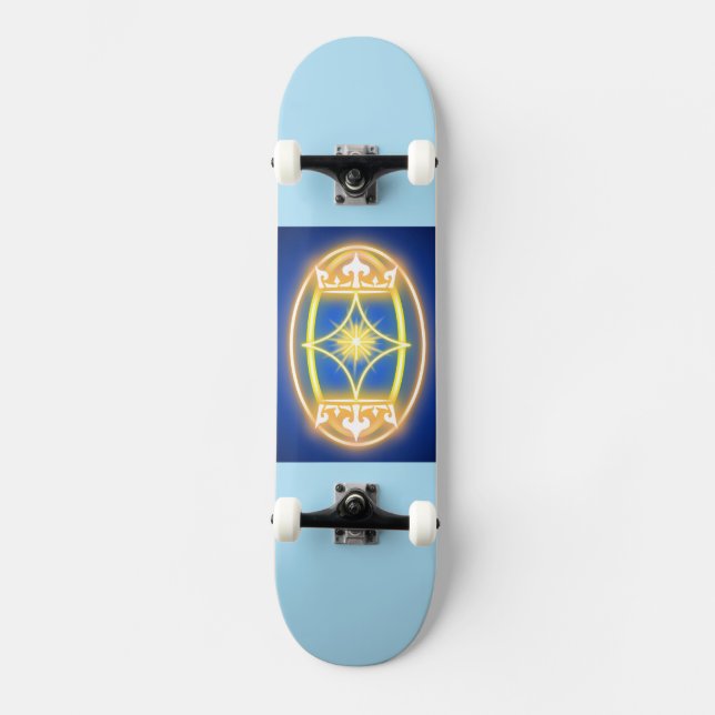 Royal Yellow  Skateboard (Front)