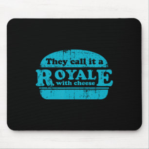 Royale With Cheese Burger Lover Mouse Mat