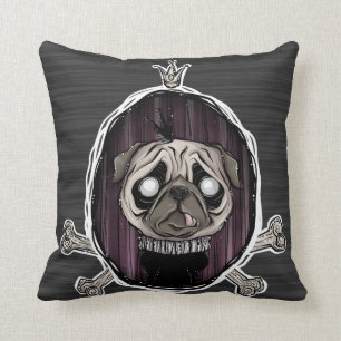 _royally pugged cushion