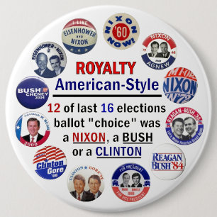 Royalty, American-Style 6 Cm Round Badge