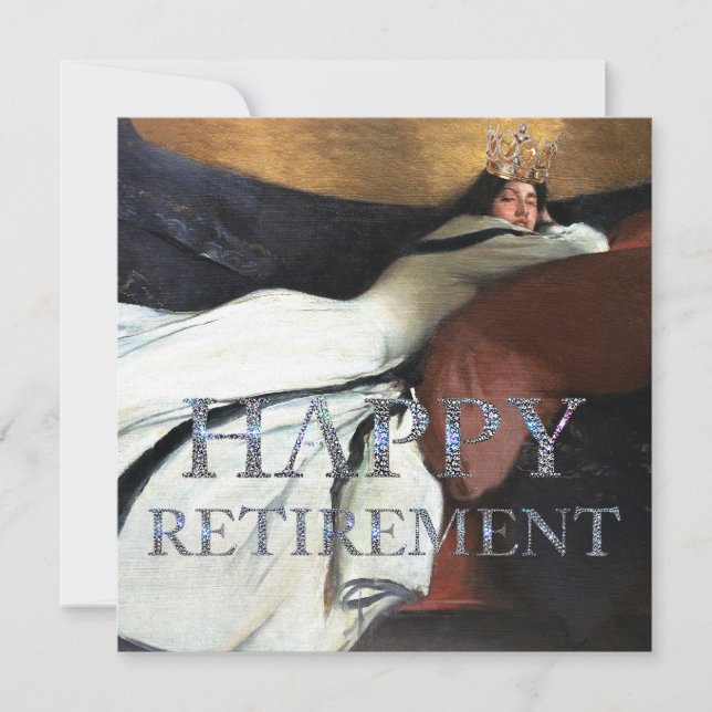 Royalty is So Posh Happy Retirement (Front)