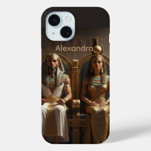 Royalty of Ancient Egypt King & Queen iPhone 15 Case