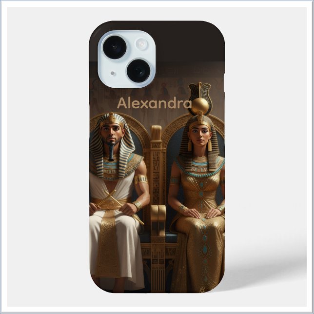 Royalty of Ancient Egypt King & Queen Case-Mate iPhone Case (Creator Uploaded)