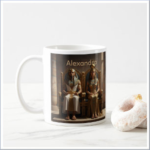 Royalty of Ancient Egypt King & Queen Coffee Mug