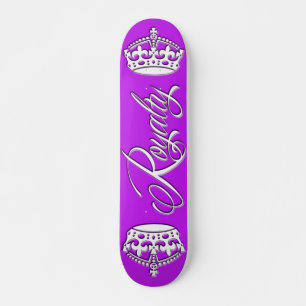 Royalty Skateboard Deck Purple