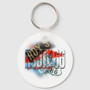 Roy's Cafe Motel - Route 66 Key Ring