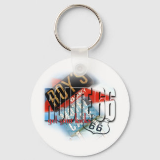 Roy's Cafe Motel - Route 66 Key Ring