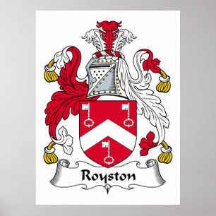 Royston Family Crest Poster
