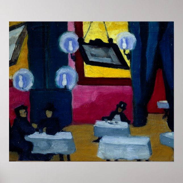 Rozanova - 1911 restaurant poster (Front)