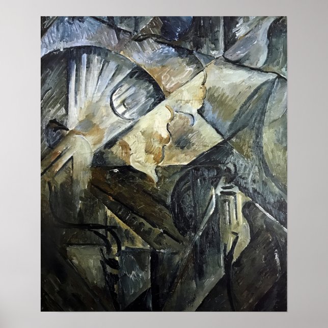 Rozanova - Embankment 1914 Poster (Front)